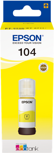 Epson 104 Amarelo Cartucho de tinta