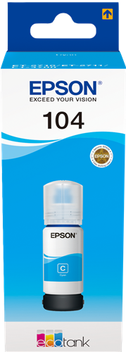 Epson 104 Cyan Cartucho de tinta