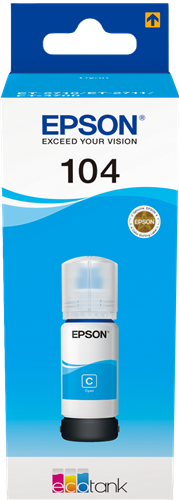 Epson 104 cyan ink cartridge