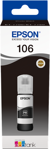 Epson 106 Zwart (foto) inktpatroon