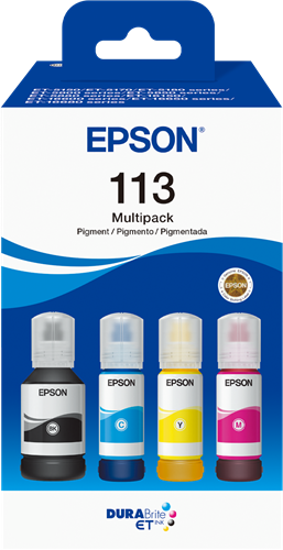 Epson 113 Pack Preto / Cyan / Magenta / Amarelo