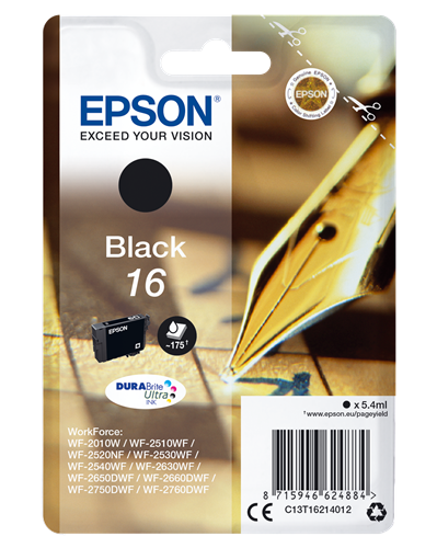 Epson 16 czarny kardiż atramentowy
