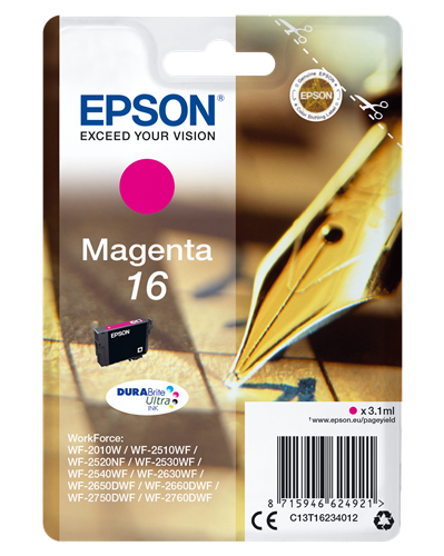 Epson 16 magenta ink cartridge