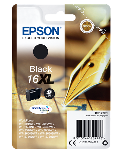 Epson 16 XL black ink cartridge