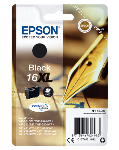 Epson 16 XL Preto Cartucho de tinta