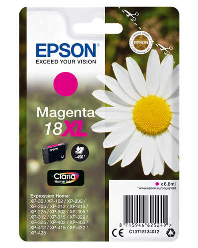 Epson 18 XL purpurová Inkoustovou kazetu