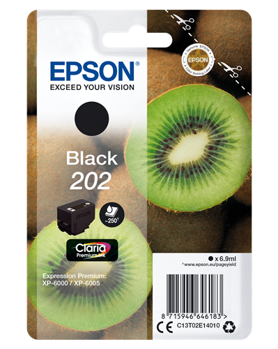 Epson 202 black ink cartridge