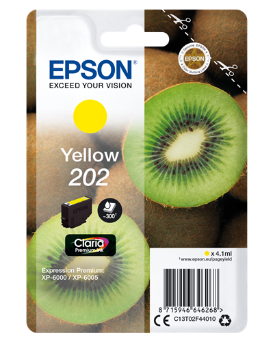 Epson 202 żółty kardiż atramentowy
