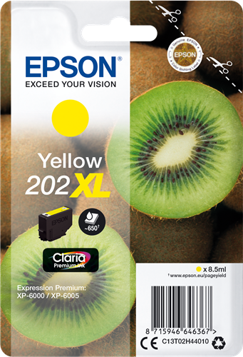 Epson 202XL Amarelo Cartucho de tinta