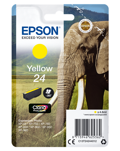 Epson 24 geel inktpatroon