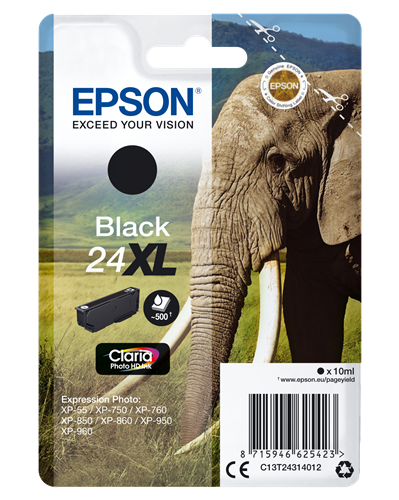 Epson 24 XL black ink cartridge