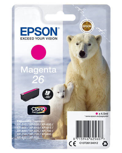 Epson 26 purpurová Inkoustovou kazetu
