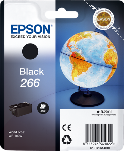 Epson 266 Preto Cartucho de tinta