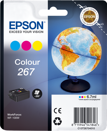 Epson 267 várias cores Cartucho de tinta