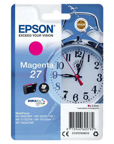 Epson 27 magenta ink cartridge