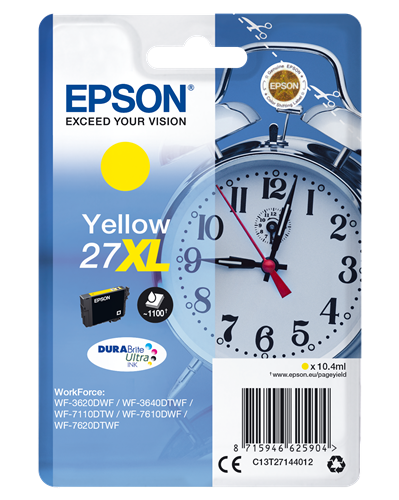 Epson 27 XL Amarelo Cartucho de tinta