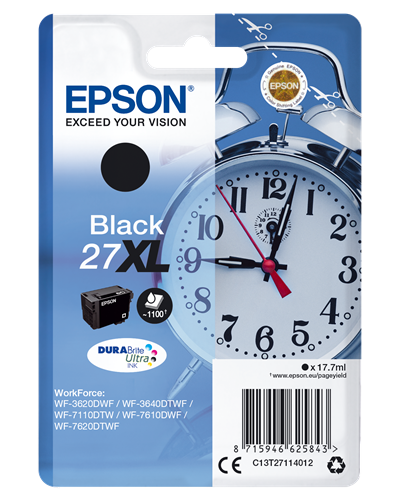 Epson 27 XL Preto Cartucho de tinta