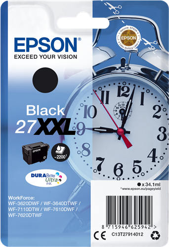 Epson 27 XXL negro Cartucho de tinta