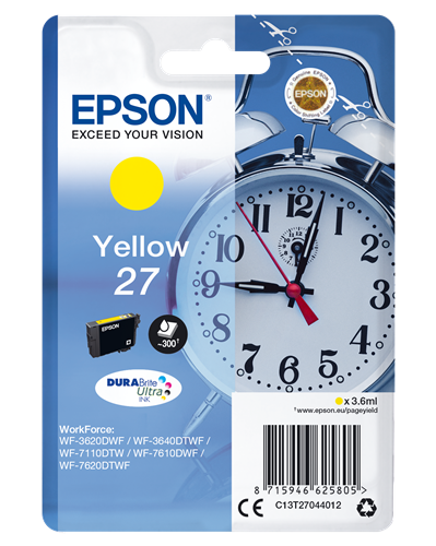 Epson 27 yellow ink cartridge
