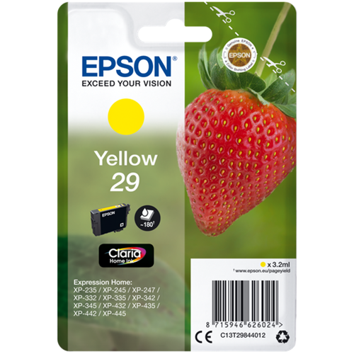 Epson 29 Amarelo Cartucho de tinta