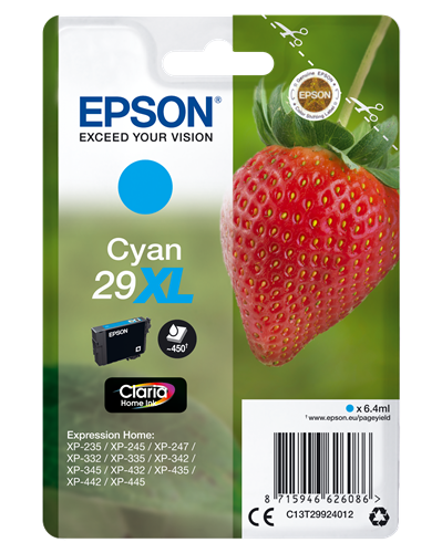 Epson 29 XL Cyan Cartucho de tinta
