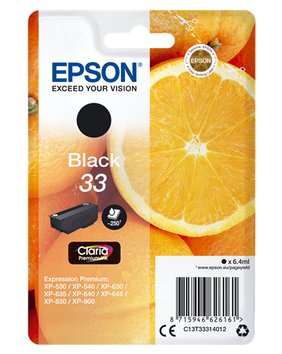 Epson 33 nero Cartuccia d'inchiostro