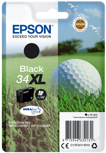 Epson 34 XL negro Cartucho de tinta