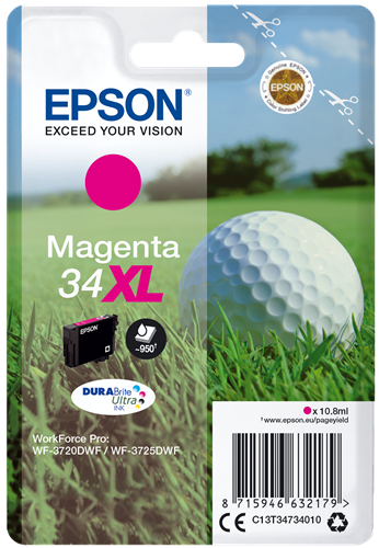 Epson 34 XL purpurová Inkoustovou kazetu