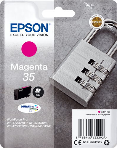Epson 35 purpurová Inkoustovou kazetu