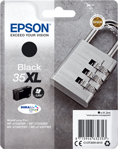 Epson 35XL Preto Cartucho de tinta