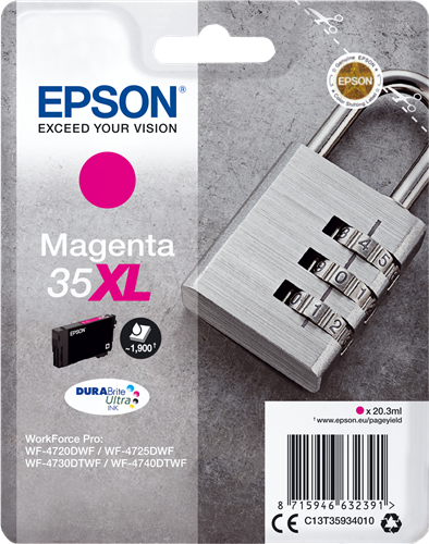 Epson 35XL purpurová Inkoustovou kazetu