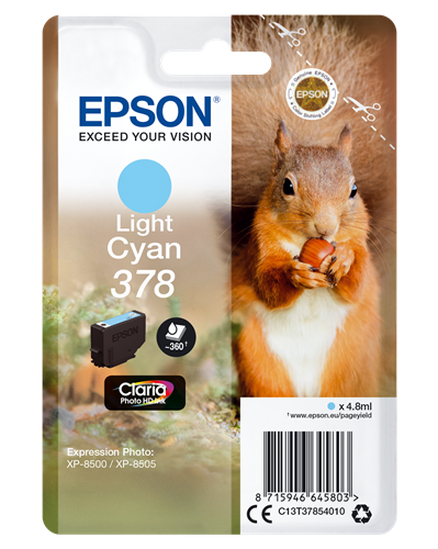 Epson 378 cyan (light) ink cartridge