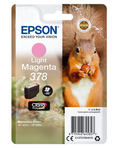 Epson 378 magenta (light) ink cartridge