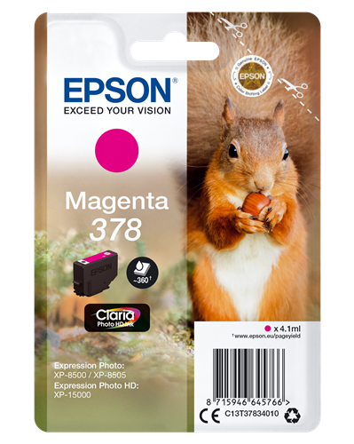 Epson 378 purpurová Inkoustovou kazetu