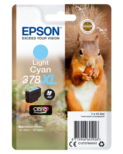 Epson 378XL azurová (světlo) Inkoustovou kazetu