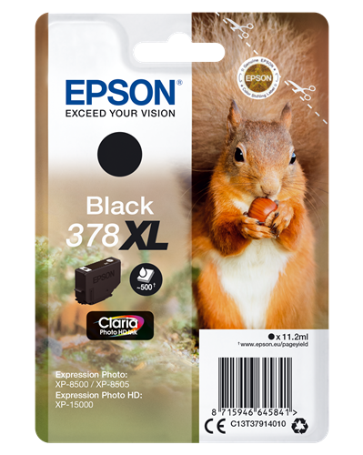 Epson 378XL Preto Cartucho de tinta