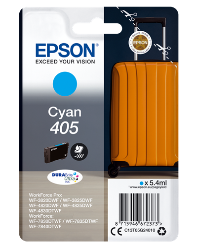 Epson 405 ciano Cartuccia d'inchiostro
