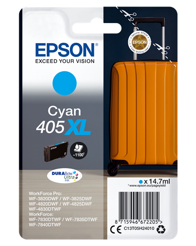 Epson 405 XL Cyan Cartucho de tinta