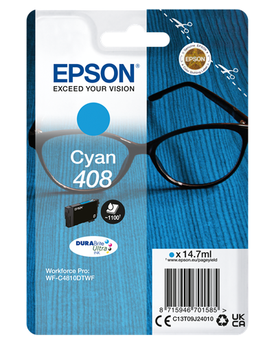 Epson 408 Cyan Cartucho de tinta