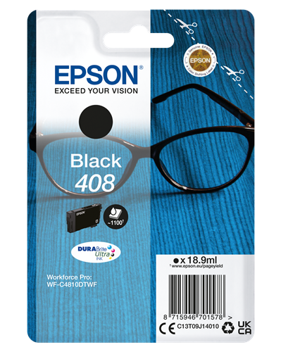 Epson 408 Preto Cartucho de tinta