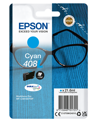 Epson 408L Cyan Cartucho de tinta