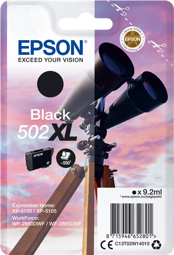 Epson 502XL czarny kardiż atramentowy
