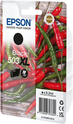 Epson 503 XL Preto Cartucho de tinta