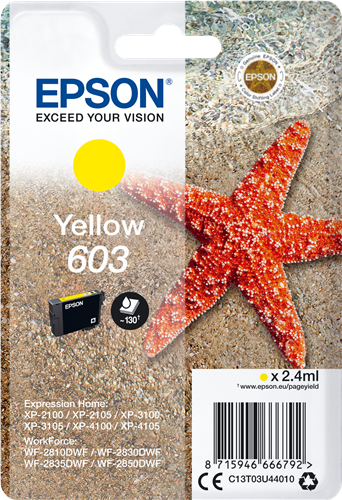 Epson 603 amarillo Cartucho de tinta