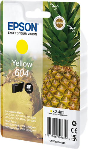 Epson 604 amarillo Cartucho de tinta