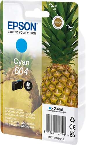 Epson 604 tyrkysová Inkoustovou kazetu