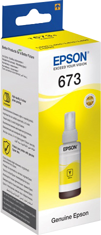 Epson 673 yellow ink cartridge