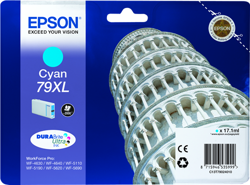 Epson 79 XL Cyan Cartucho de tinta