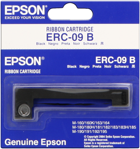 Epson ERC-09B negro Cinta nylon