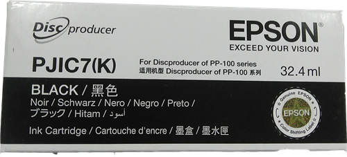 Epson PJIC7(K) black ink cartridge